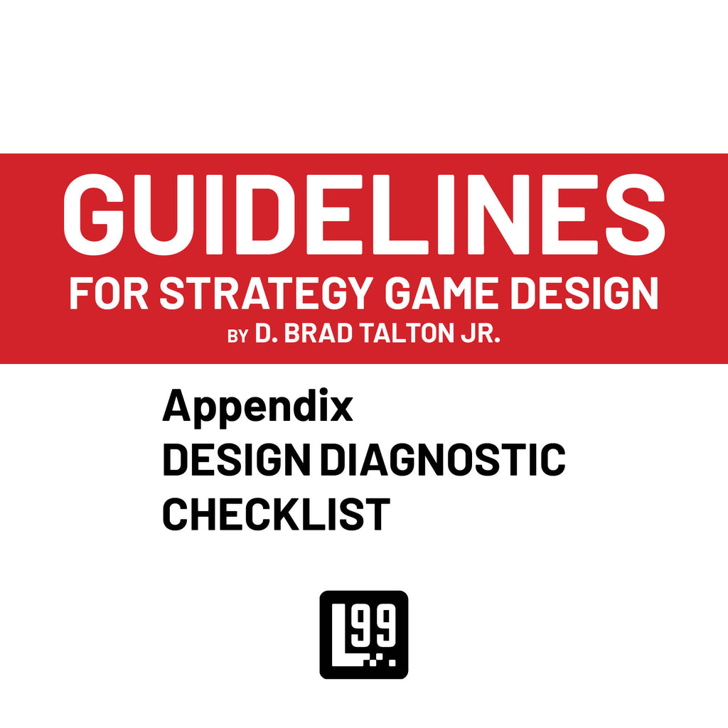 Appendix - Design Diagnostic Checklist